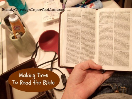 Making time to read the Bible