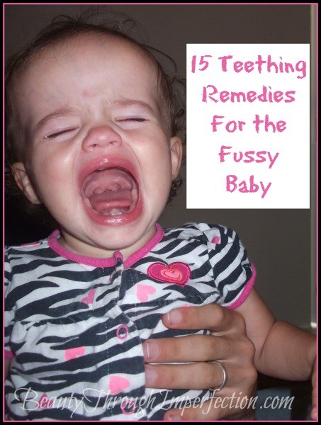 15 FANTASTIC teething remedies for fussy babies!