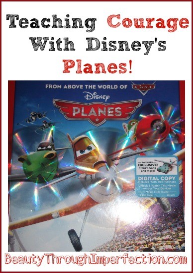 Teaching Courage with Disney's Planes #shop