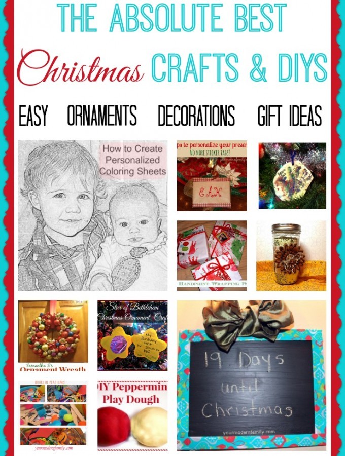 Oh my gosh so many awesome ideas in one place! Perfect!!! Christmas Crafts and DIYS