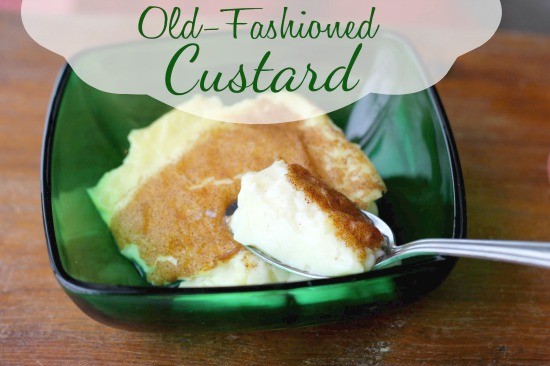 old fashioned custard