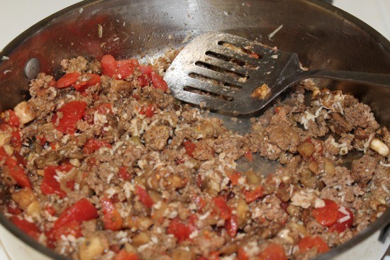 stuffed eggplant