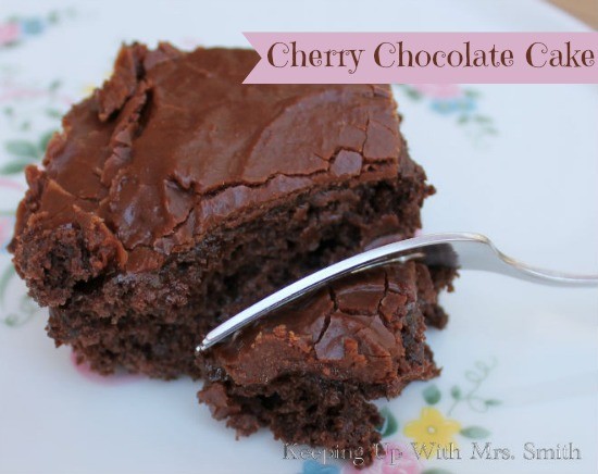 cherry chocolate cake