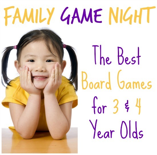best board games for 3 and 4 year olds