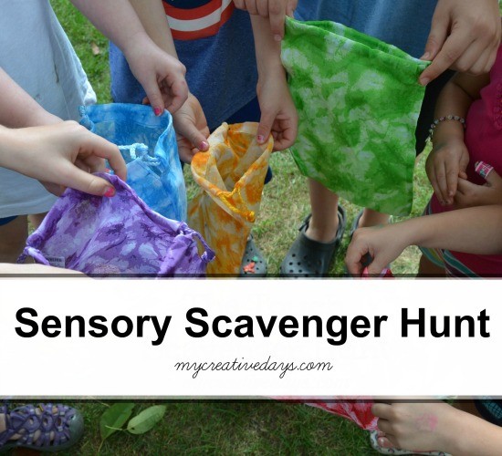 sensory scavenger hunt