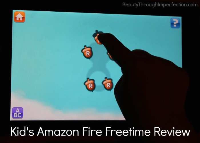 kids amazon fire freetime review