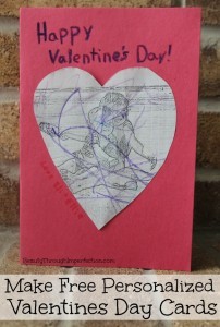 free personalized Valentine's day cards