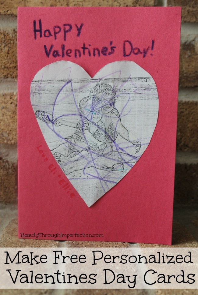 Free Personalized Valentine's Day Cards - Beauty Through Imperfection