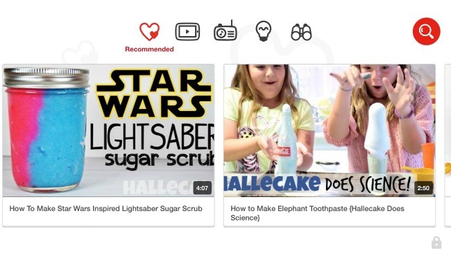 youtube kids app favorites