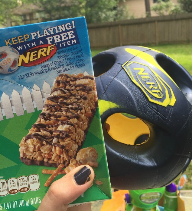 balls and snacks