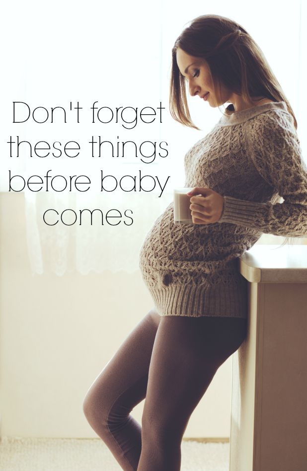 Remember these things before your baby comes! It will make everything much easier