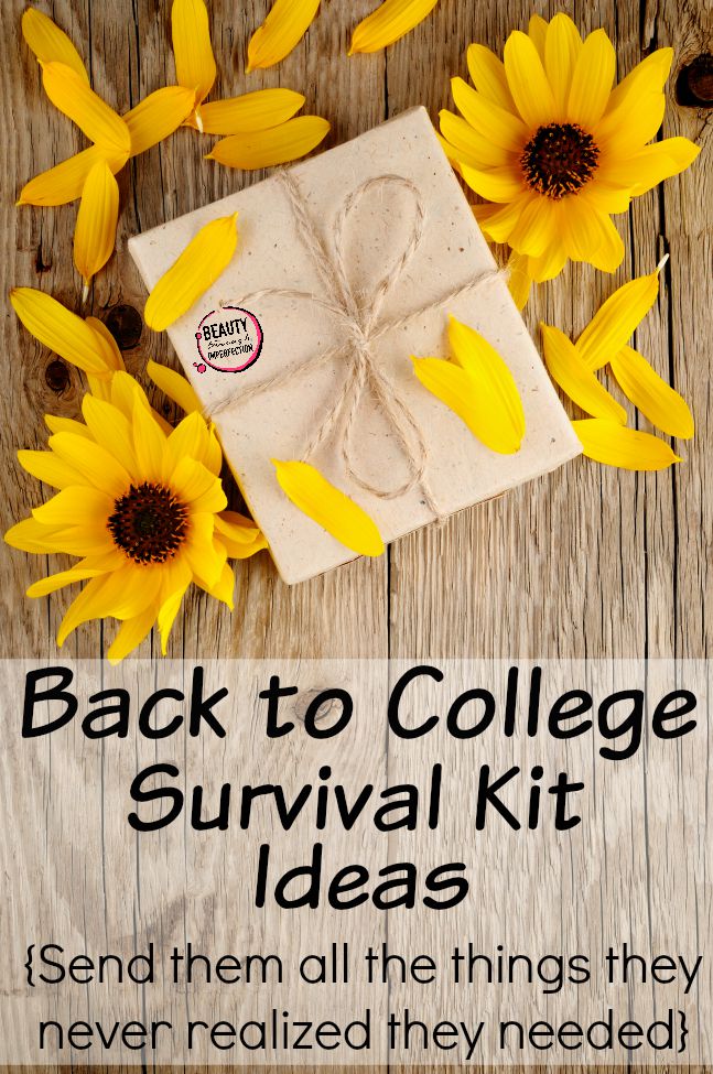 back to school survival kit ideas