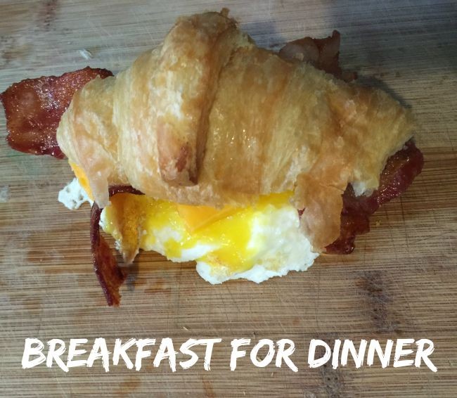 breakfast for dinner