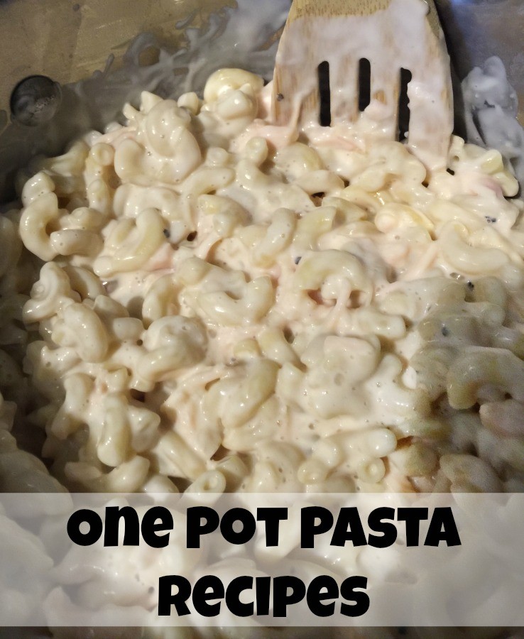 one pot pasta recipes