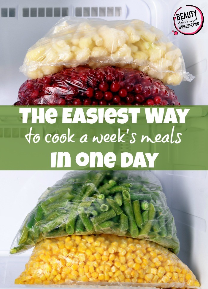 Wow! This is such a smart way to get the most out of your freezer meals! Get a week's worth done in one day and with so much less trouble. Bonus points for the party & time with friends! Perfect ideas for moms who need simple weekday meals. 