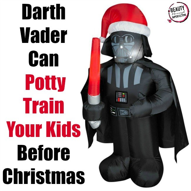 Vader can potty train before christmas