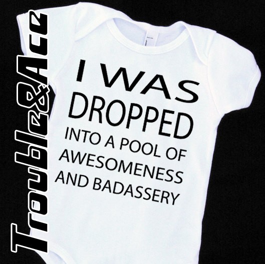 pool of awesome onesie