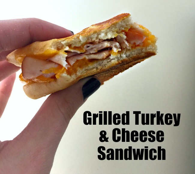 grilled turkey and cheese sandwich