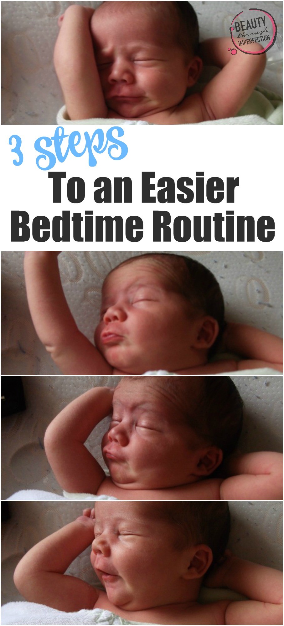 3 steps to an easier bedtime routine