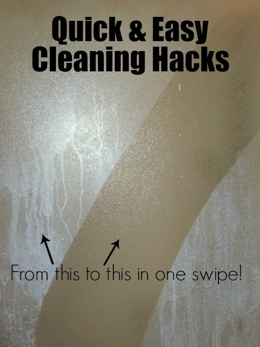 quicky and easy cleaning hacks