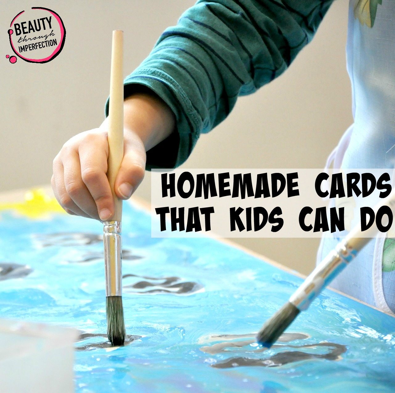 homemade cards that kids can make