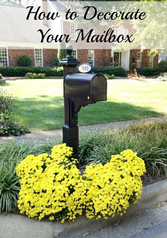 how to decorate your mailbox