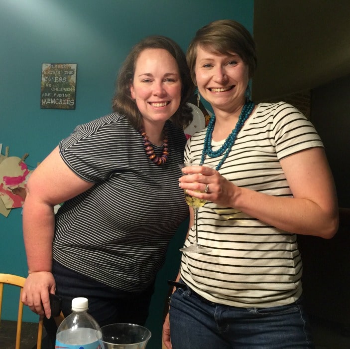 friends and wine