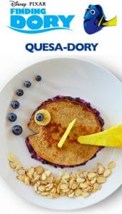 Finding Dory Party Food quesa dory