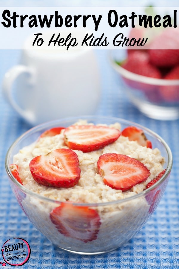 Strawberry oatmeal recipe for kids behind the growth curve 