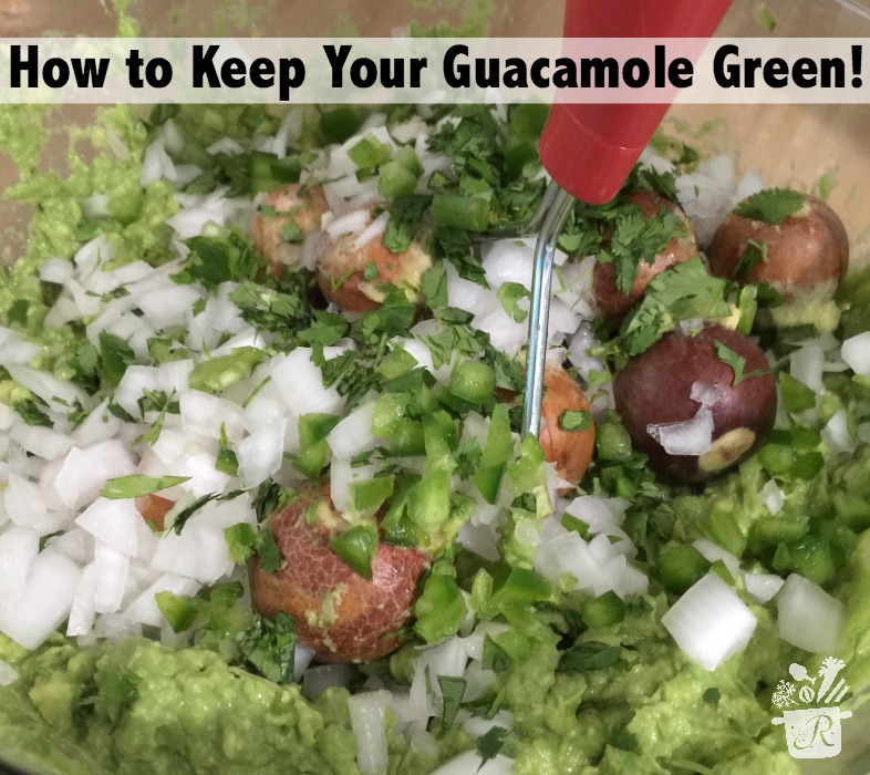 guacamole that doesn't turn bad as fast