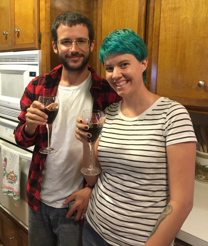 me and my husband