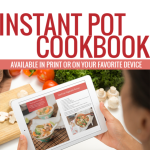 Instant pot cookbook