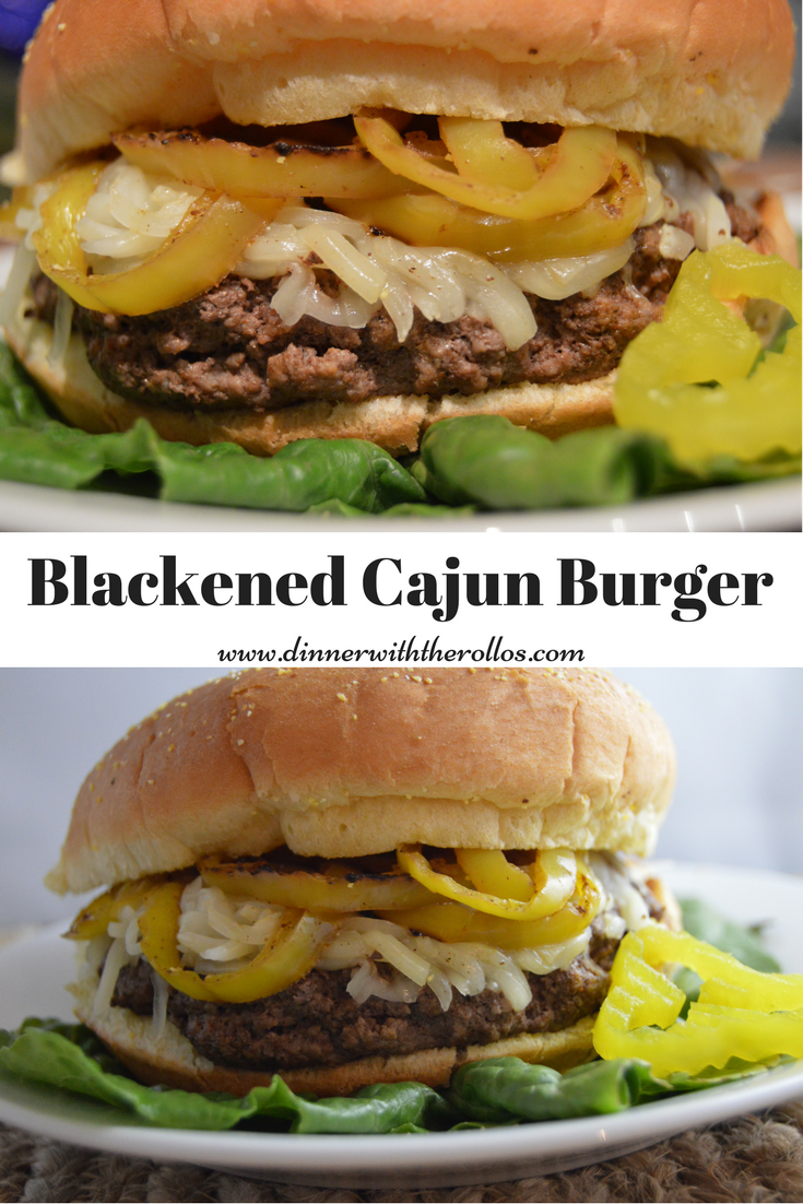 Blackened Cajun Burger Recipe Idea
