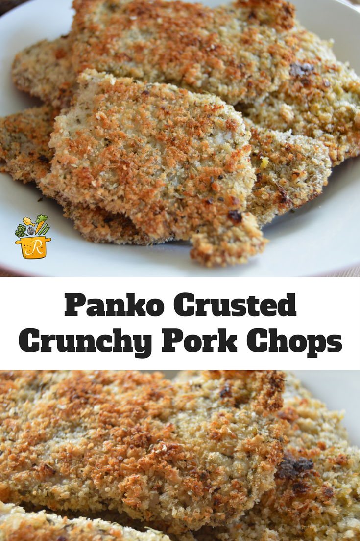 Panko Crusted Crunchy Pork Chops Recipe