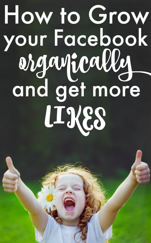 grow your facebook page organically and get more likes #grow #bloggingtips #facebook #growfacebook #getmorelikes #organicgrowth