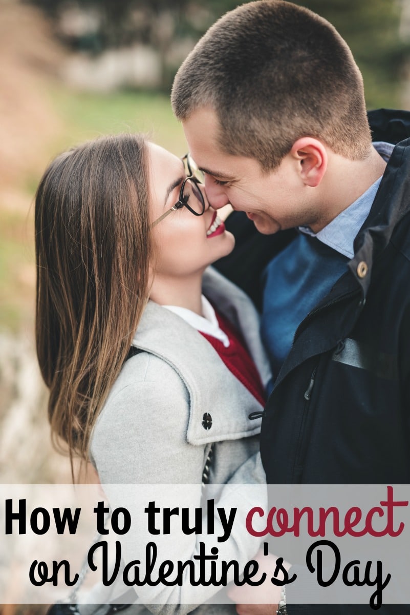 How to truly connect with your spouse on Valentine's Day. Romantic Valentine's Day Date Night Ideas 
